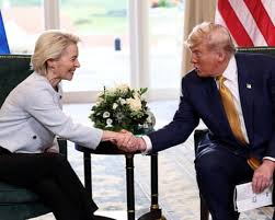 Ursula Von Der Leyen trump