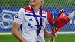Eugénie Le Sommer - DOMINIQUE MALLEN, CC BY-SA 2.0 , via Wikimedia Commons