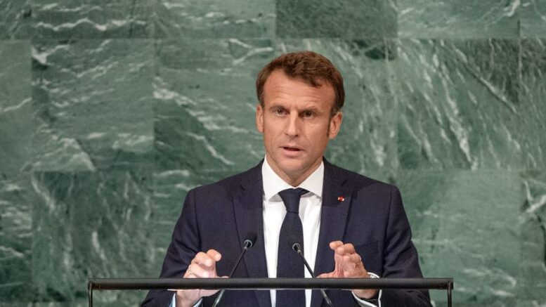 Macron à l'Onu - Photo ONU/Cia Pak